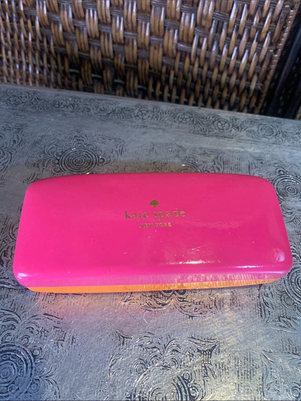Kate Spade Colorblock Sunglasses Eyeglasses Case